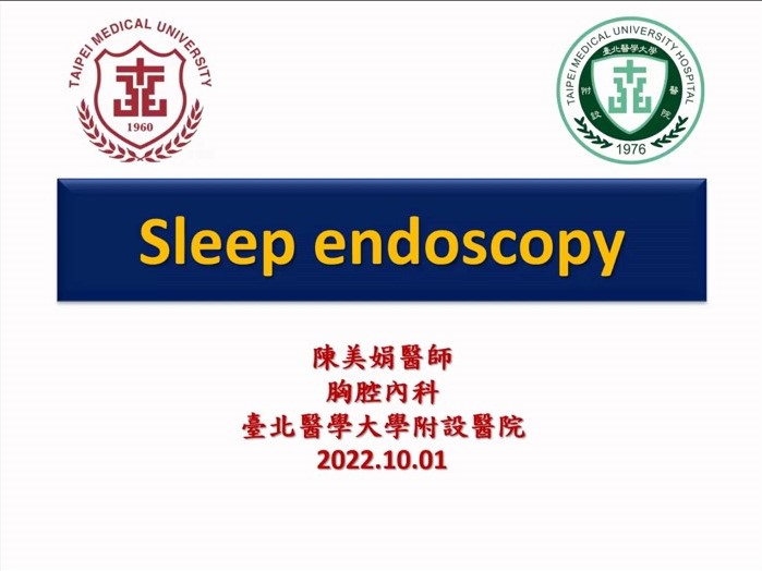 Sleep endoscopy 