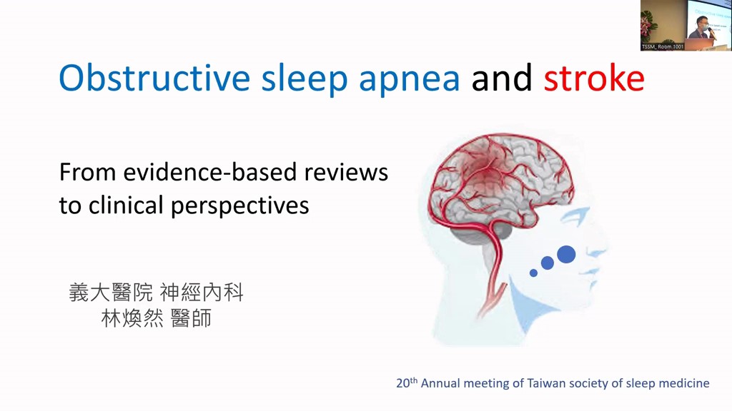 Obstructive sleep apnea and stroke