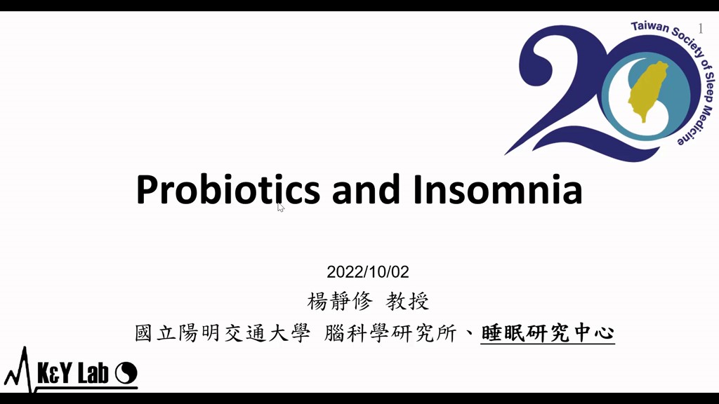 Probiotics and Insomnia