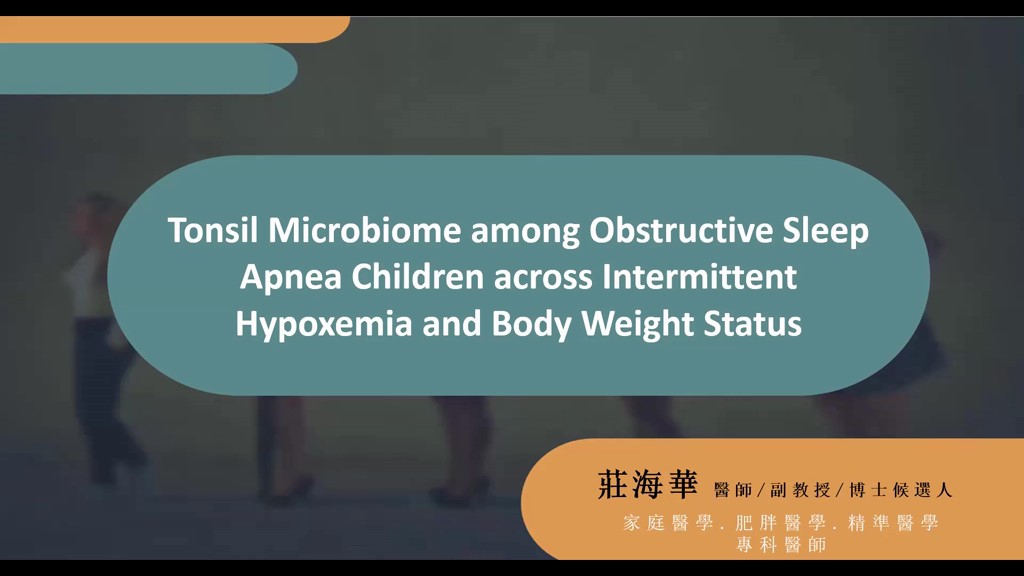 Tonsil Microbiome among Obstructive Sleep Apnea Children across Intermittent Hypoxemia and Body Weight Status