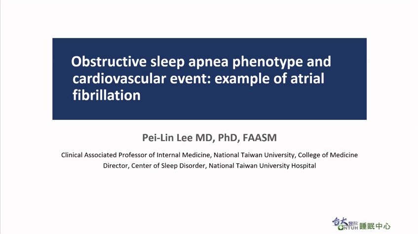 Obstructive sleep apnea phenotype and cardiovascular disease: example of atrial fibrillation