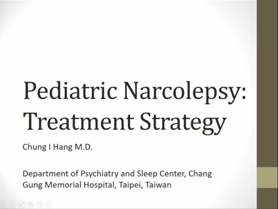 The Treatment Strategy of Pediatric Narcolepsy